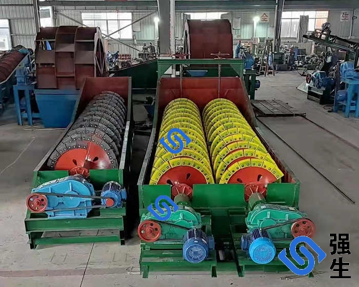 聚氨酯双螺旋洗沙机械