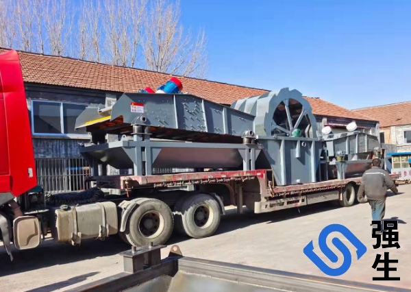 双轮洗砂细砂回收多功能一体机草图