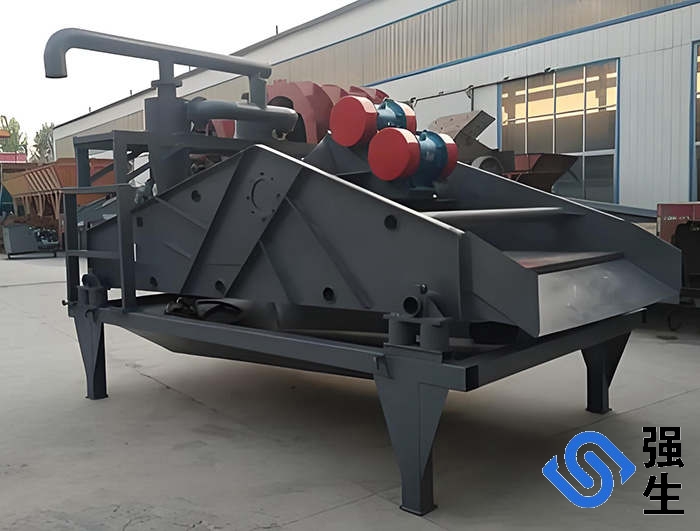 洗砂生产线中的脱水筛